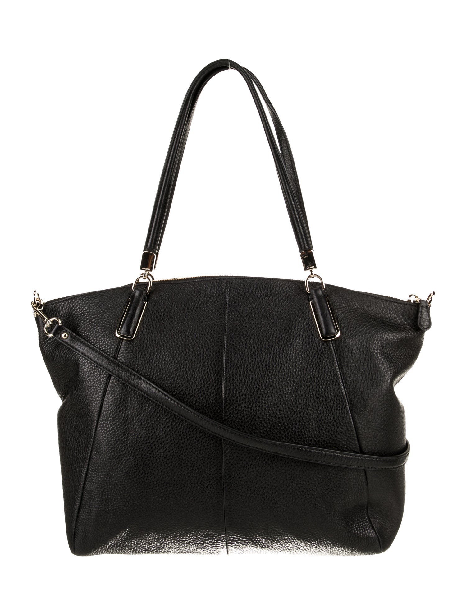 Coach Leather Top Handle Bag